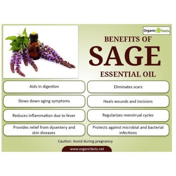 Hemani Natural sage oil - Picture 2 of 8